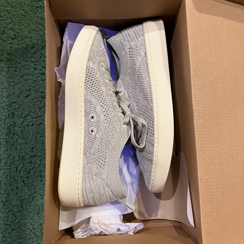 Somers Knit Mist Grey/White Shoe